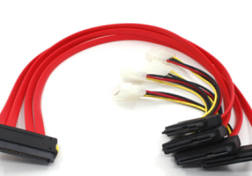 Cáp SAS 32 pin(SFF-8484) to 4x SAS 29 +5.25
